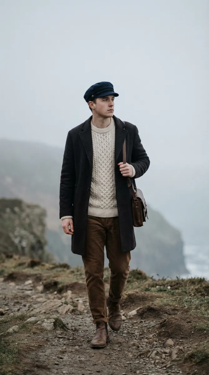 Poetcore style - try on clothes online for men