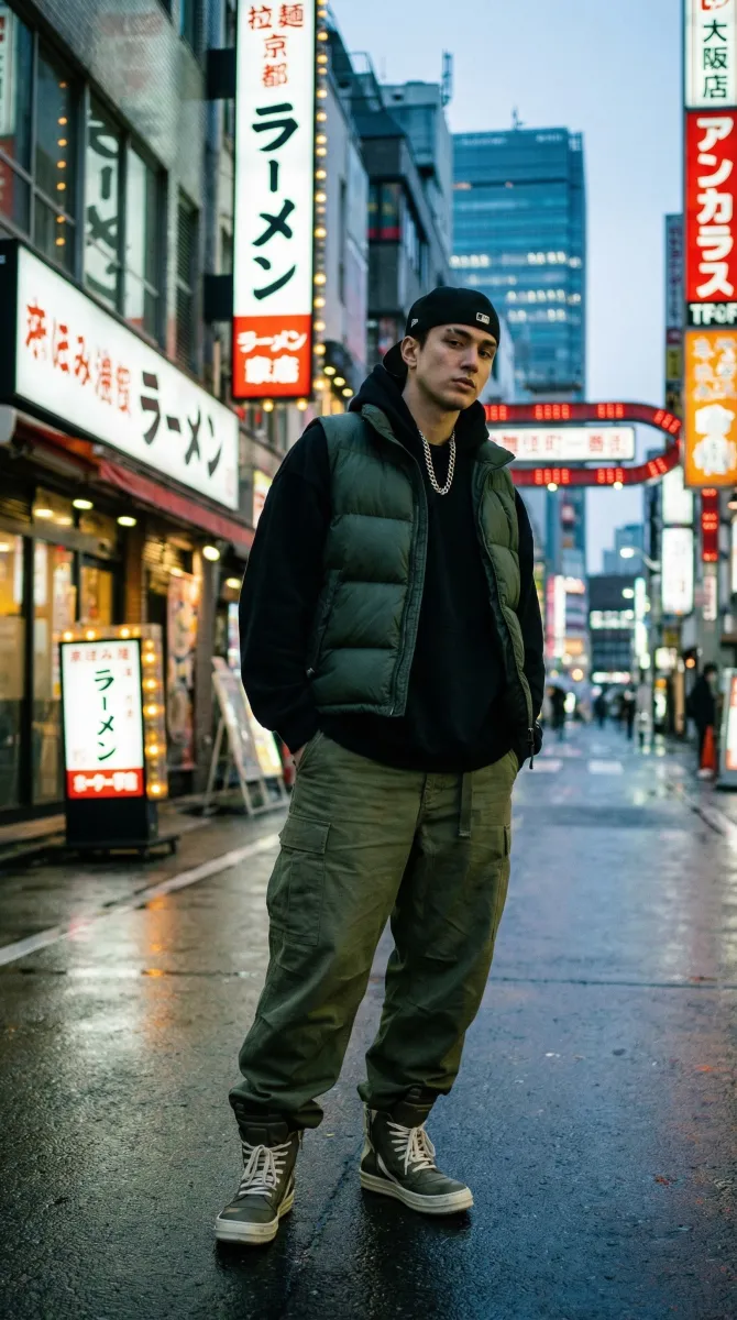 Streetwear style - digital wardrobe for men