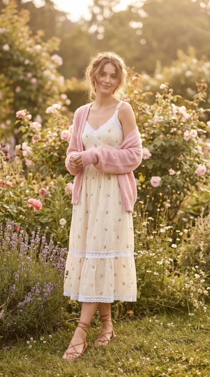 Romantic style - AI clothing try-on